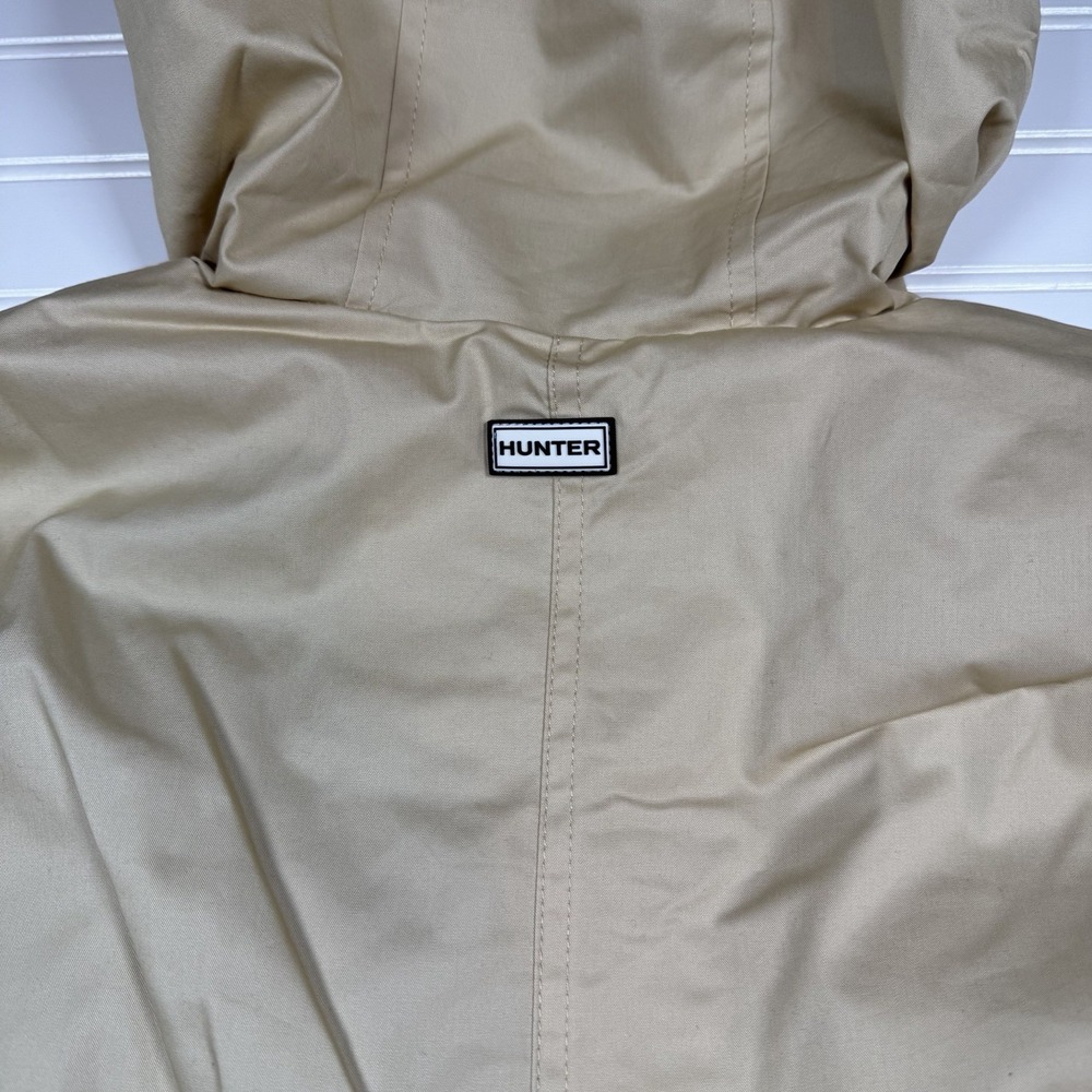 Hunter Water Resistant Cotton Smock Jacket Women's Medium Tan Almond NWT - Picture 8 of 8